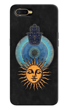 Divine Sun Oppo K1 Hard Case Back Cover by Casekaro
