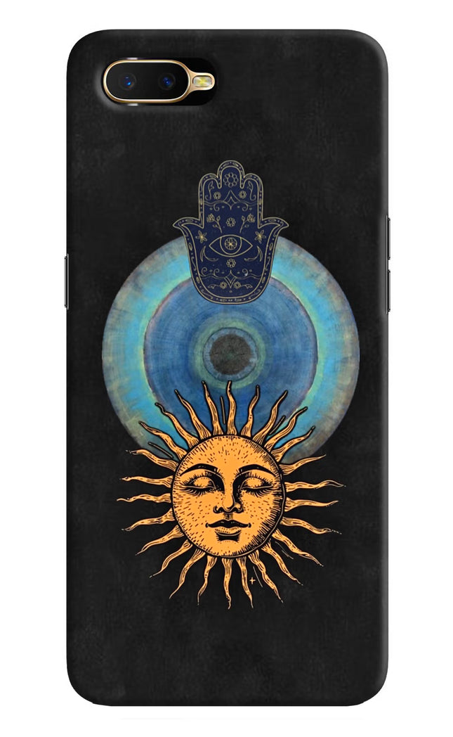 Divine Sun Oppo K1 Hard Case Back Cover by Casekaro