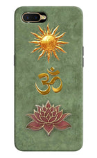 Om & Lotus Oppo K1 Back Cover