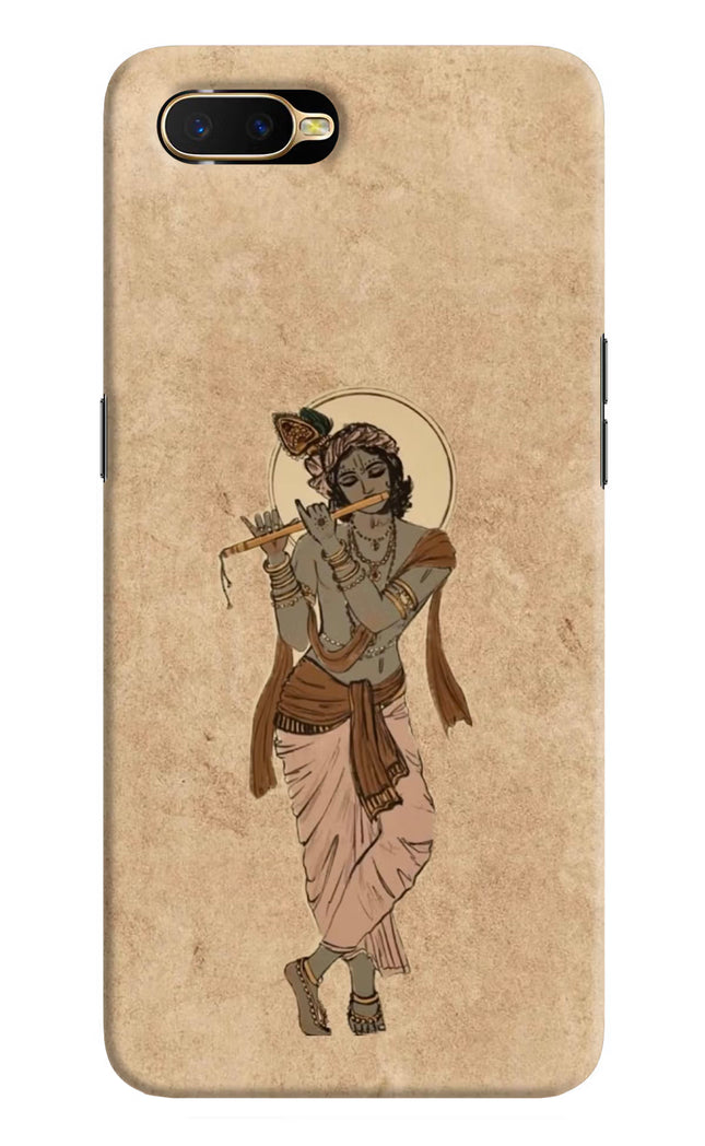 Krishna Oppo K1 Hard Case Back Cover by Casekaro