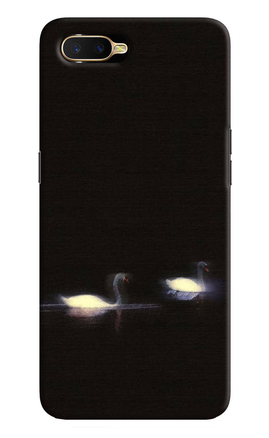 Silent Swans Oppo K1 Back Cover, Hard case