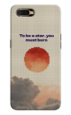 Pixel Sun Oppo K1 Hard Case Back Cover by Casekaro