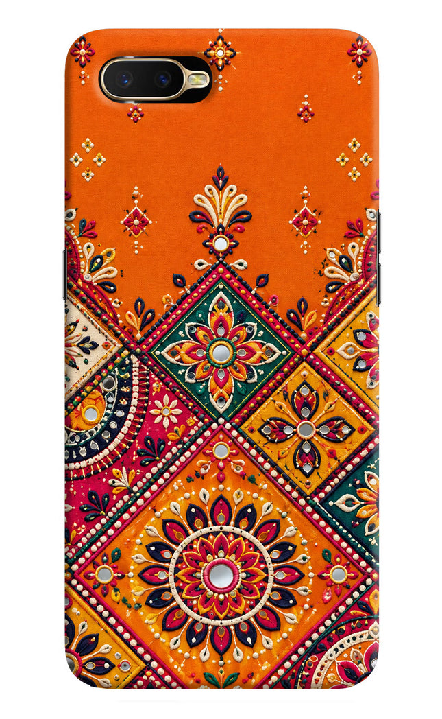 Kutch Glow Oppo K1 Hard Case Back Cover by Casekaro