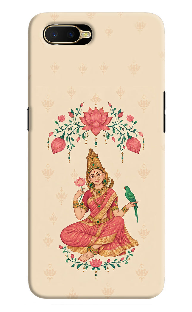 Goddess Lakshmi Oppo K1 Hard Case Back Cover by Casekaro