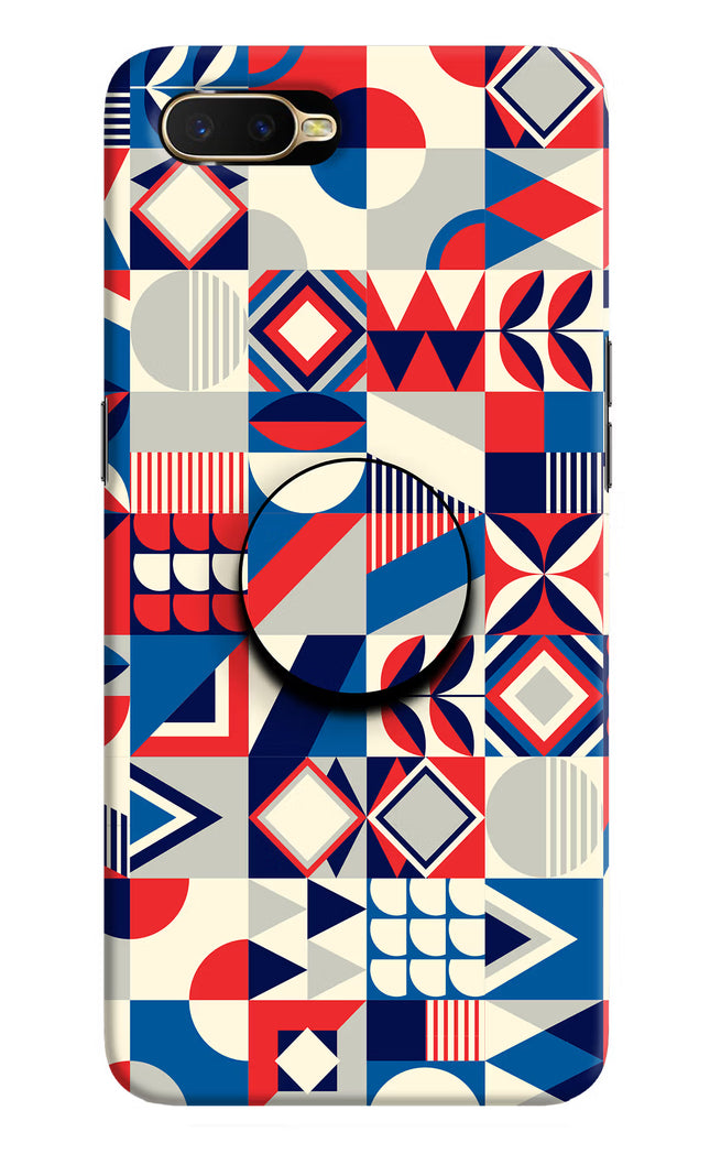 Colorful Pattern Oppo K1 Pop Case by Casekaro