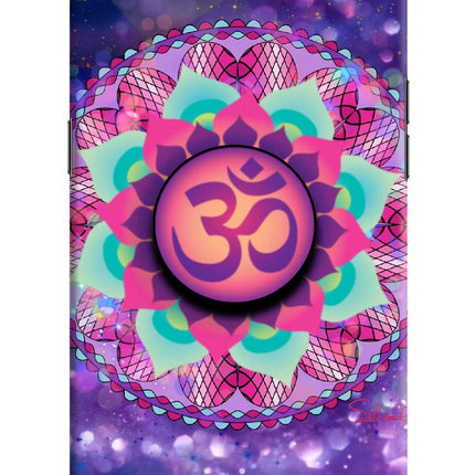 Om Purple Oppo K1 Pop Case by Casekaro