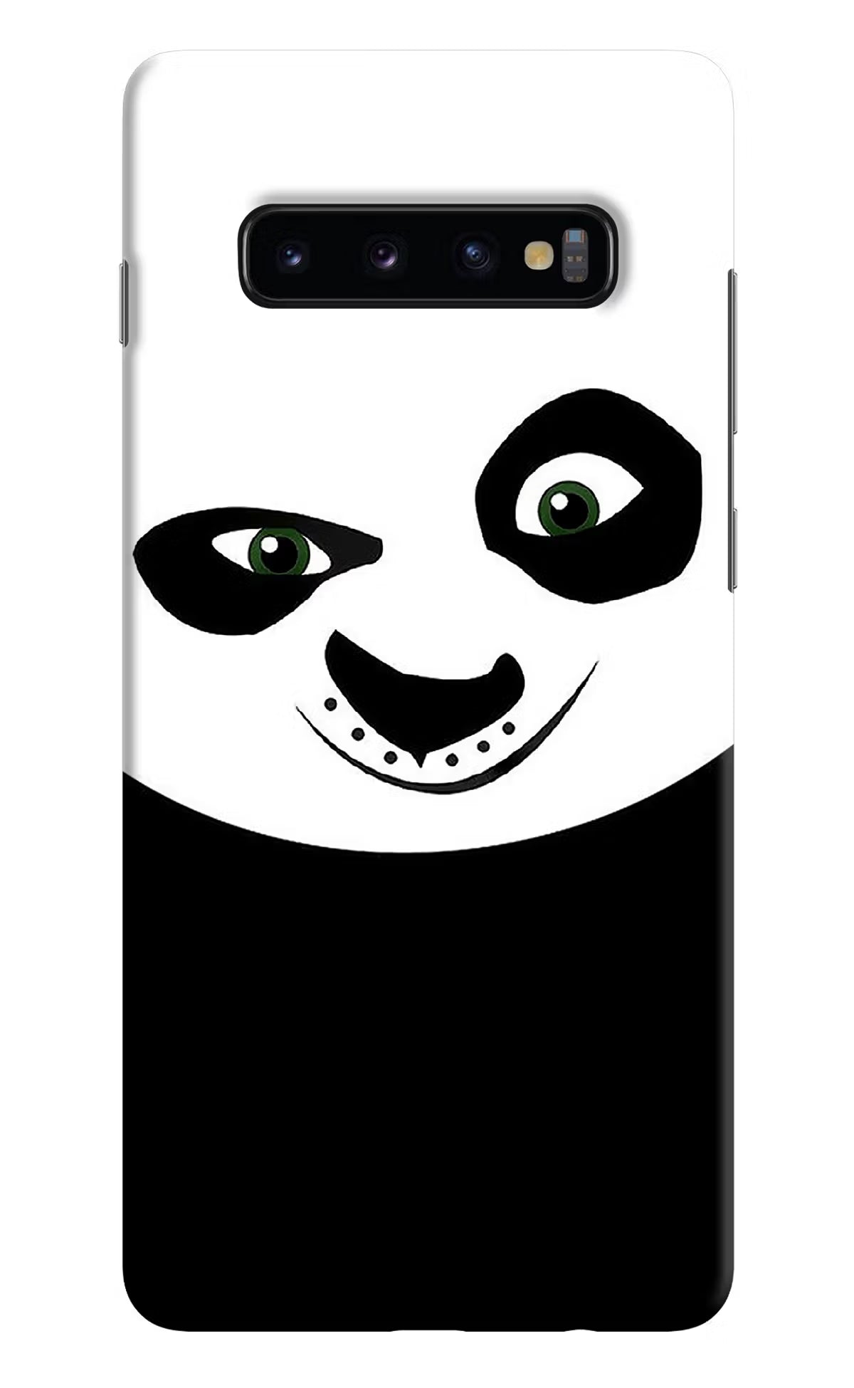 Panda Samsung S10 Plus Hard Case Back Cover by Casekaro