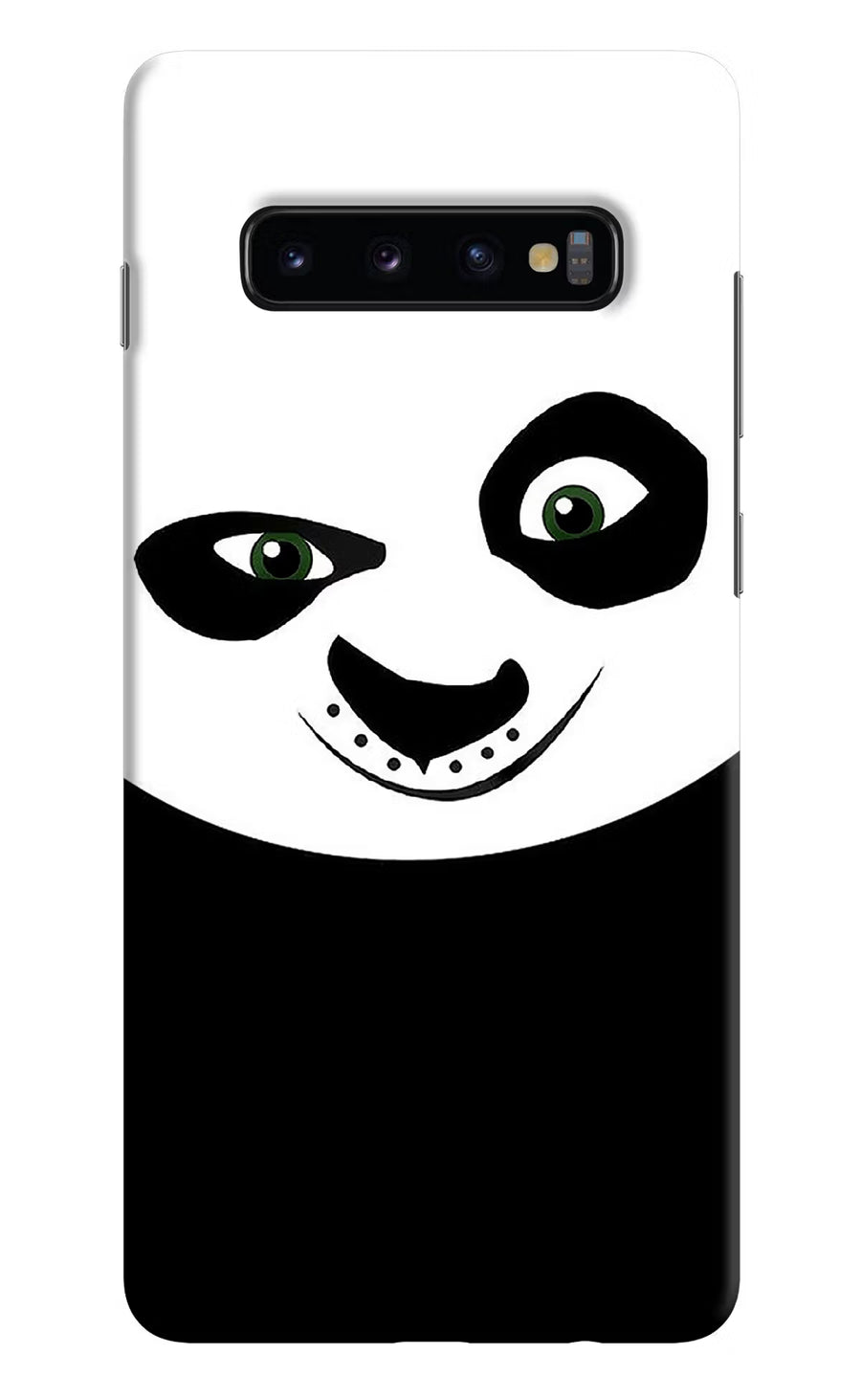 Panda Samsung S10 Plus Back Cover, Hard case