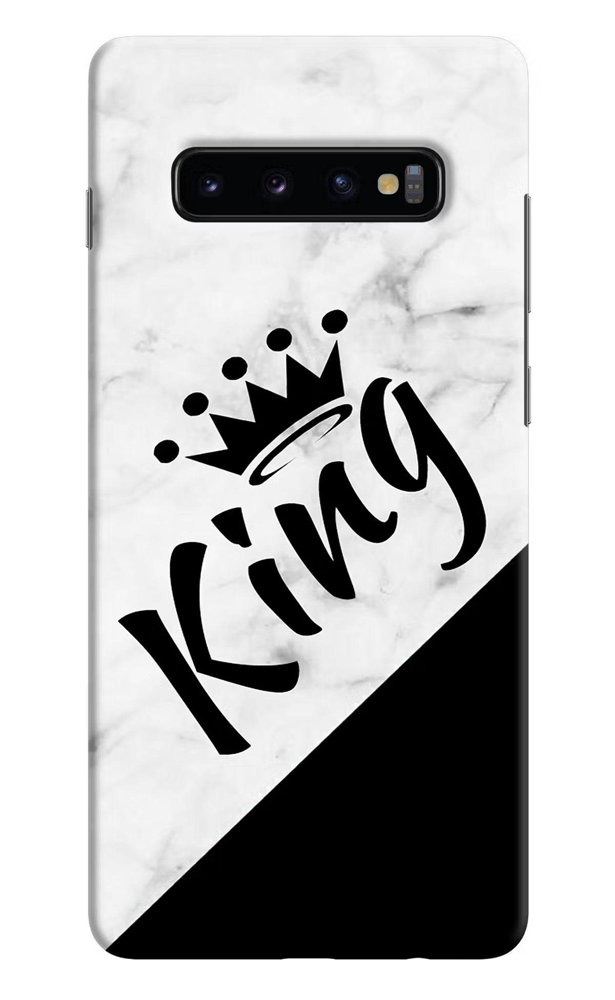 King Samsung S10 Plus Hard Case Back Cover by Casekaro
