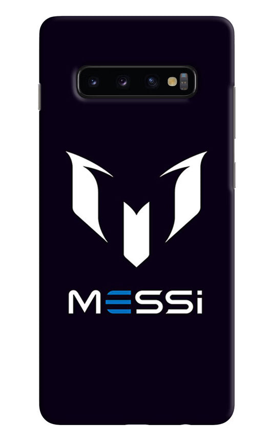 Messi Logo Samsung S10 Plus Hard Case Back Cover by Casekaro