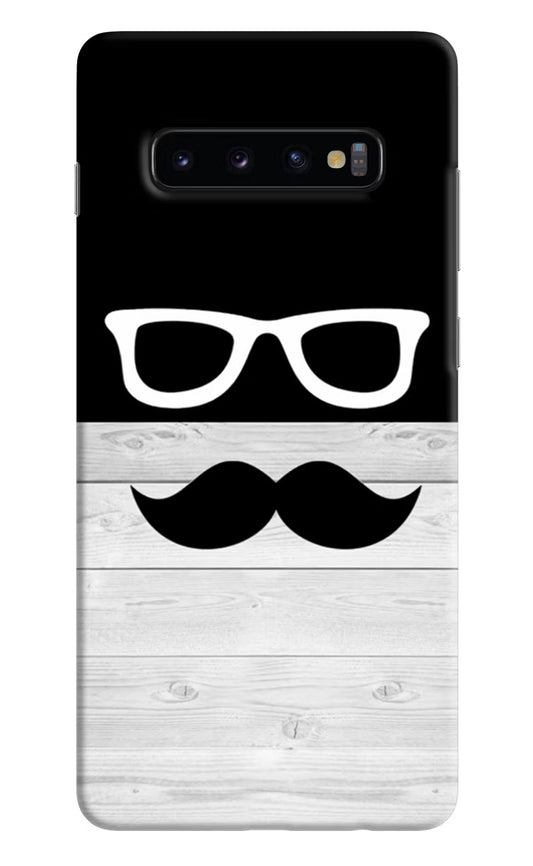 Mustache Samsung S10 Plus Hard Case Back Cover by Casekaro