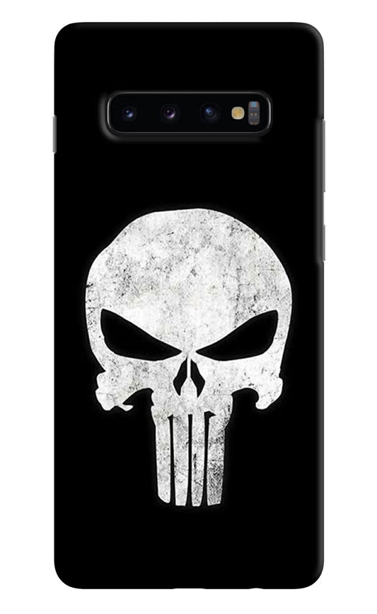 Punisher Skull Samsung S10 Plus Hard Case Back Cover by Casekaro