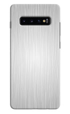 Wooden Grey Texture Samsung S10 Plus Hard Case Back Cover by Casekaro