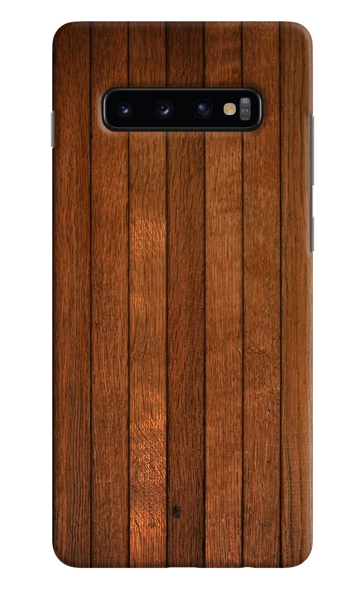 Wooden Artwork Bands Samsung S10 Plus Hard Case Back Cover by Casekaro