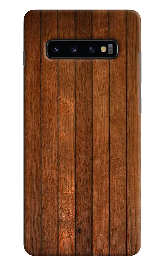 Wooden Artwork Bands Samsung S10 Plus Hard Case Back Cover by Casekaro