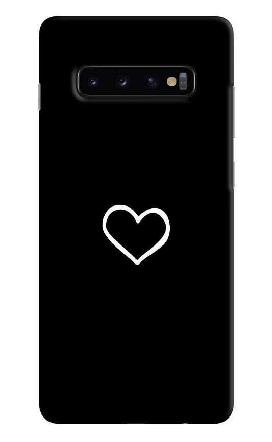 Heart Samsung S10 Plus Hard Case Back Cover by Casekaro