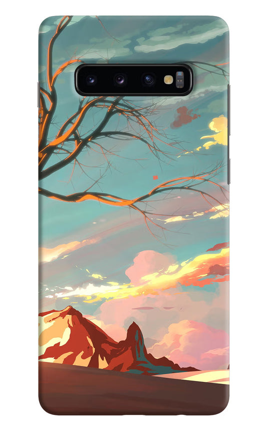 Scenery Samsung S10 Plus Hard Case Back Cover by Casekaro