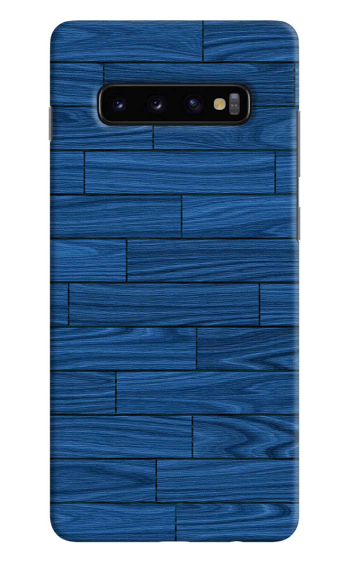 Wooden Texture Samsung S10 Plus Hard Case Back Cover by Casekaro