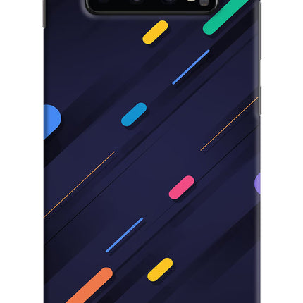 Abstract Design Samsung S10 Plus Hard Case Back Cover by Casekaro