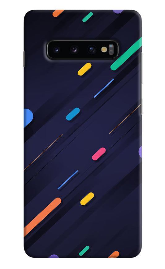 Abstract Design Samsung S10 Plus Hard Case Back Cover by Casekaro