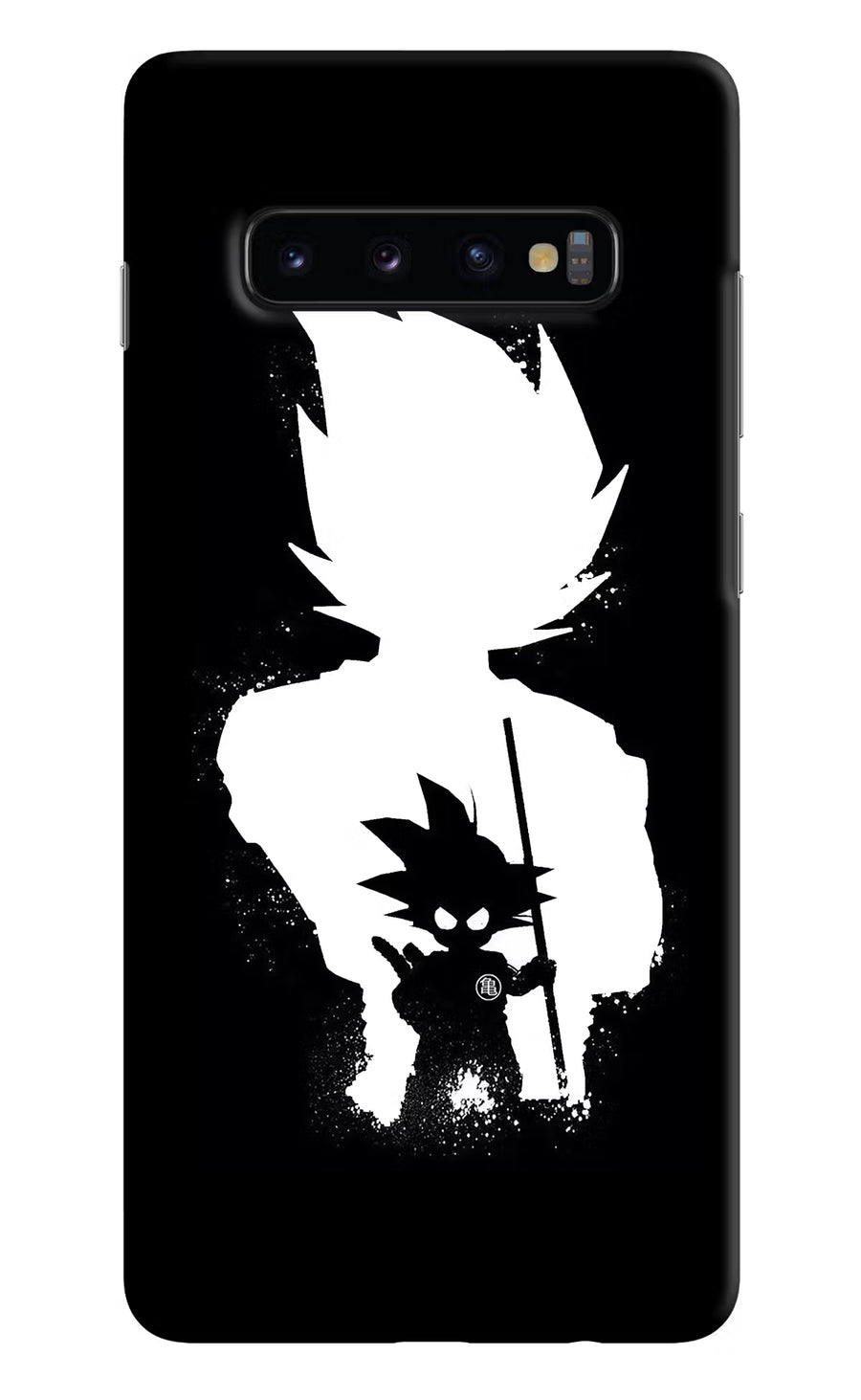Goku Shadow Samsung S10 Plus Back Cover, Hard case