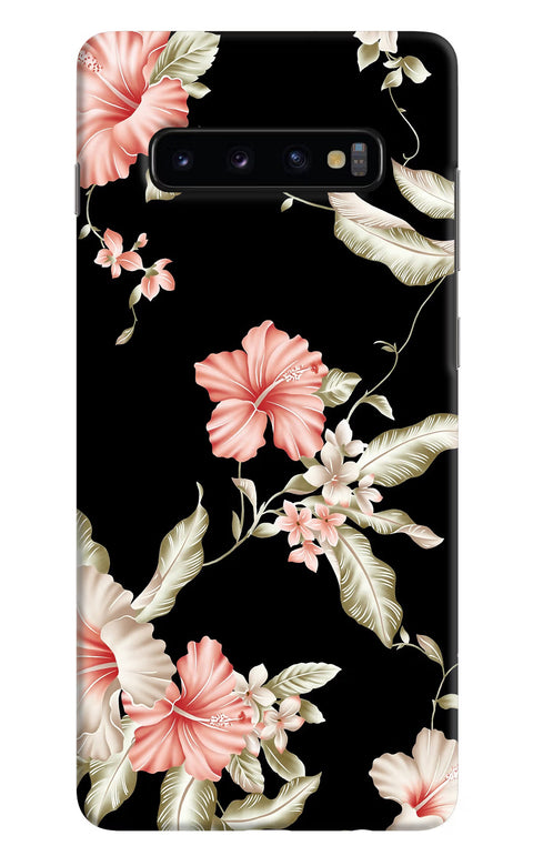 Flowers Samsung S10 Plus Back Cover