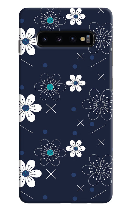 Flowers Samsung S10 Plus Hard Case Back Cover by Casekaro