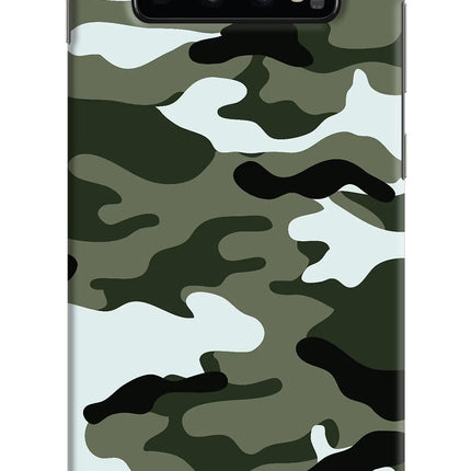 Camouflage Samsung S10 Plus Hard Case Back Cover by Casekaro