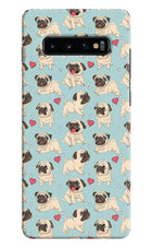 Pug Dog Samsung S10 Plus Hard Case Back Cover by Casekaro