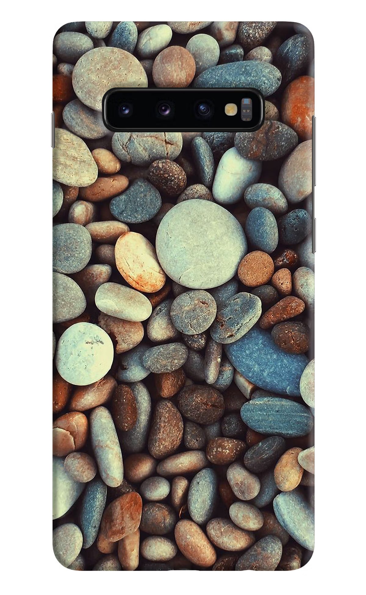 Pebble Samsung S10 Plus Hard Case Back Cover by Casekaro