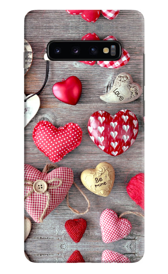 Love Wallpaper Samsung S10 Plus Hard Case Back Cover by Casekaro