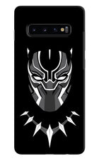 Black Panther Samsung S10 Plus Hard Case Back Cover by Casekaro