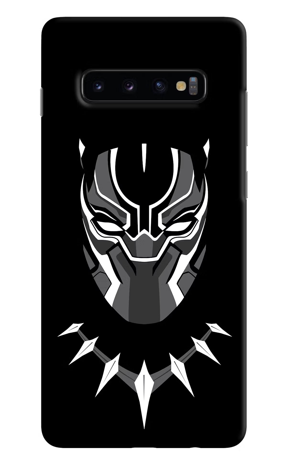 Black Panther Samsung S10 Plus Hard Case Back Cover by Casekaro