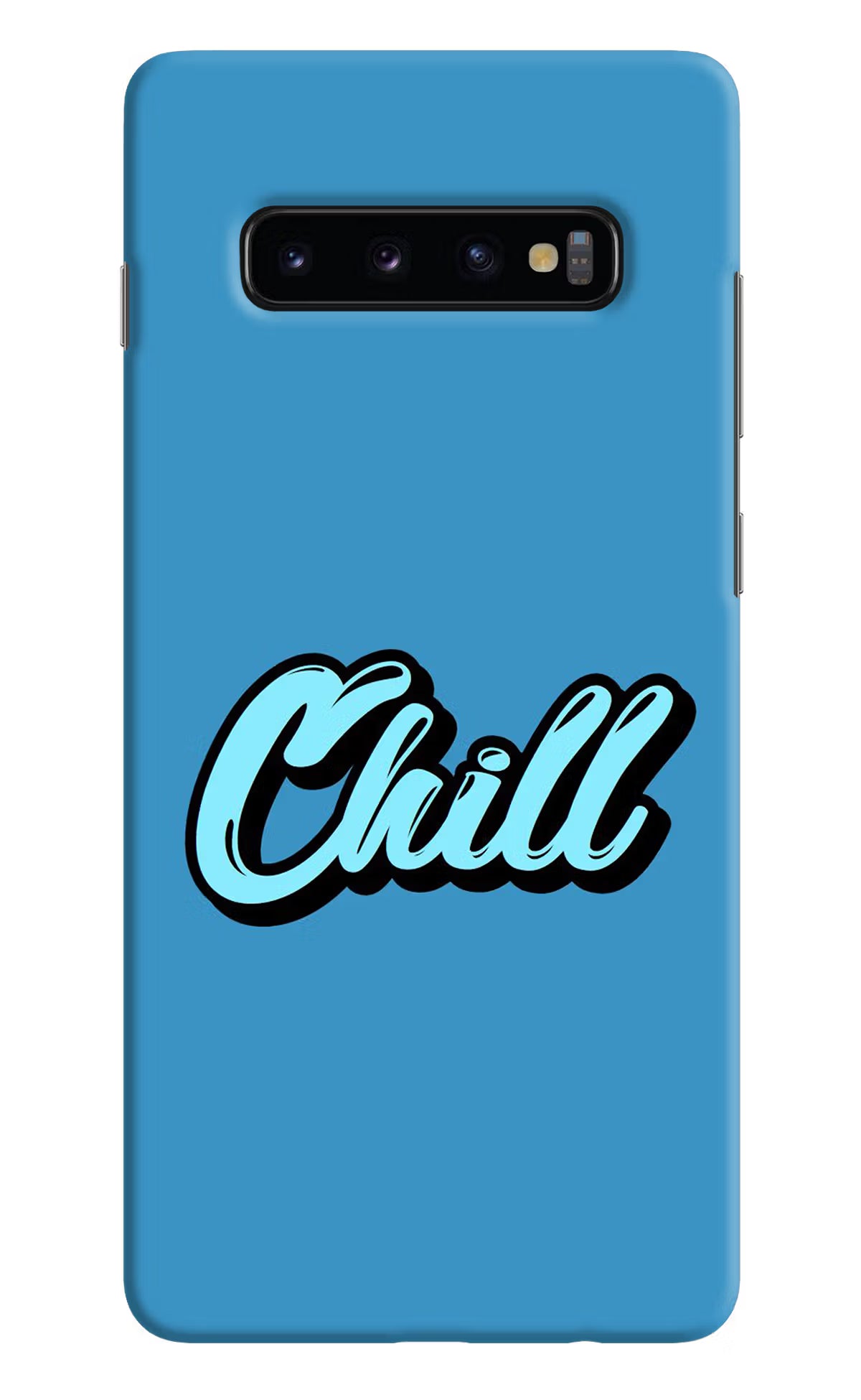 Chill Samsung S10 Plus Hard Case Back Cover by Casekaro