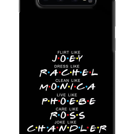 FRIENDS Character Samsung S10 Plus Hard Case Back Cover by Casekaro
