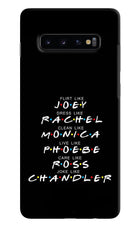 FRIENDS Character Samsung S10 Plus Hard Case Back Cover by Casekaro