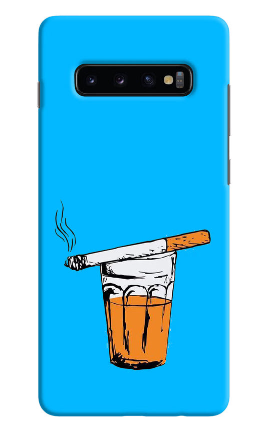 Chai Sutta Samsung S10 Plus Hard Case Back Cover by Casekaro
