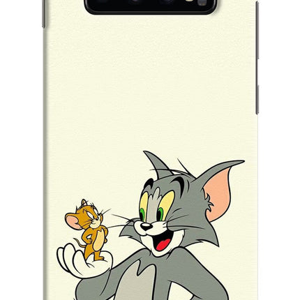 Tom & Jerry Samsung S10 Plus Hard Case Back Cover by Casekaro