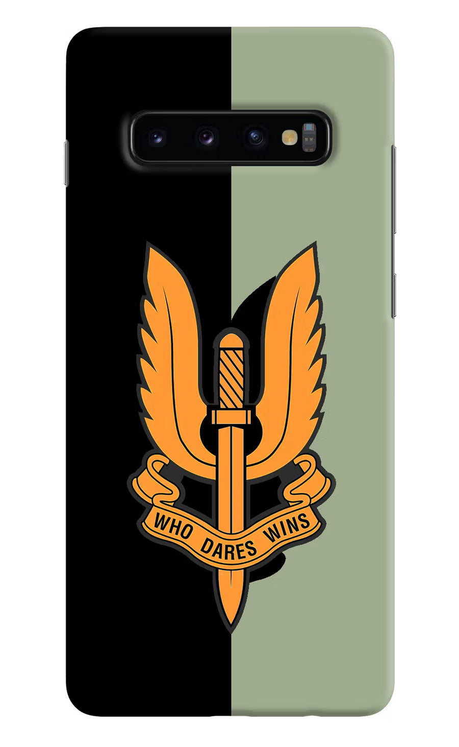 Balidan Logo Samsung S10 Plus Back Cover, Hard case
