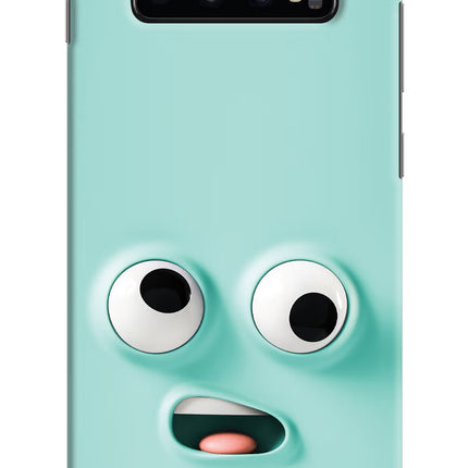 Funny Cartoon Samsung S10 Plus Hard Case Back Cover by Casekaro