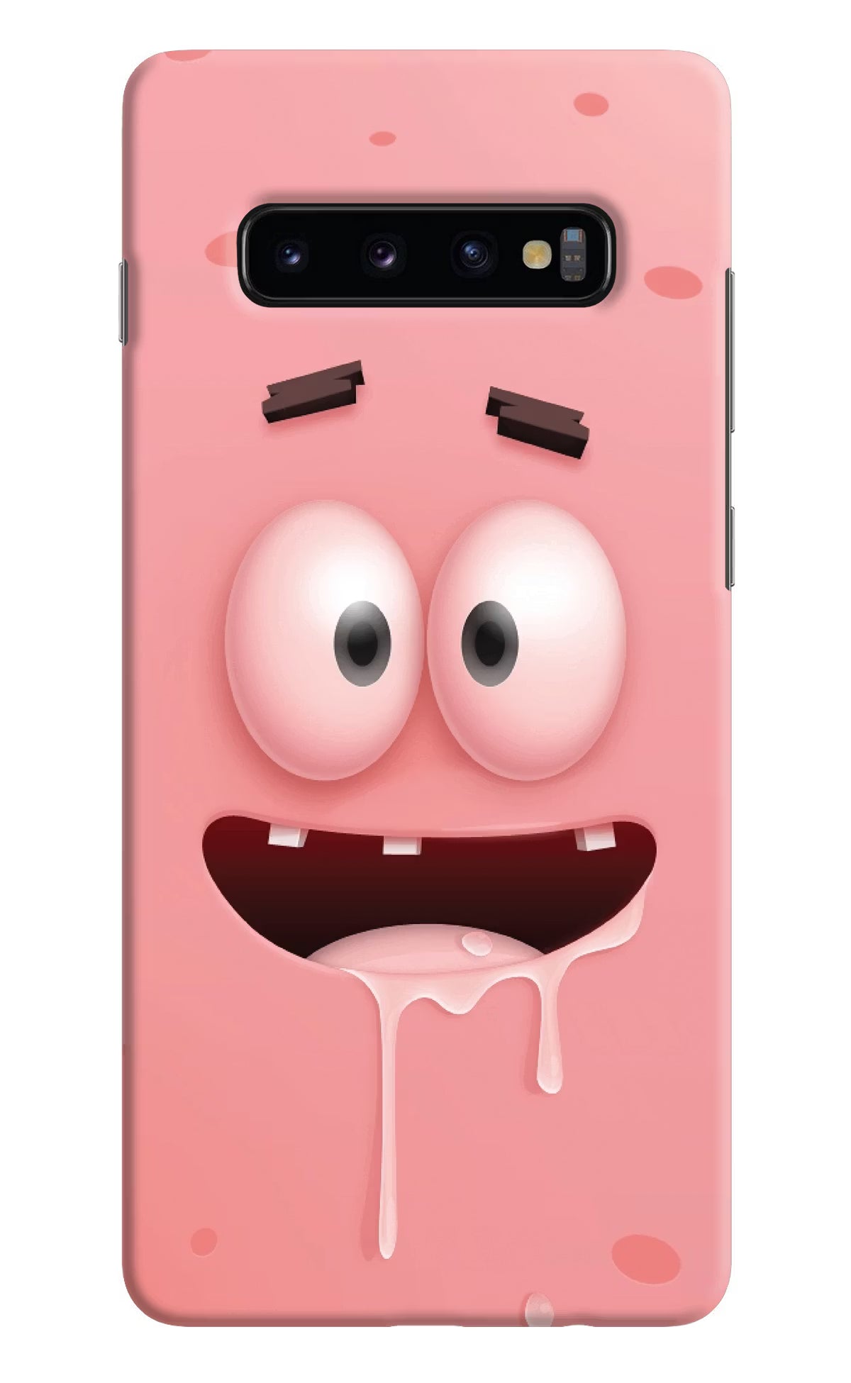 Sponge 2 Samsung S10 Plus Hard Case Back Cover by Casekaro