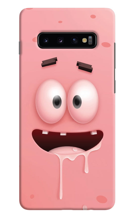 Sponge 2 Samsung S10 Plus Hard Case Back Cover by Casekaro