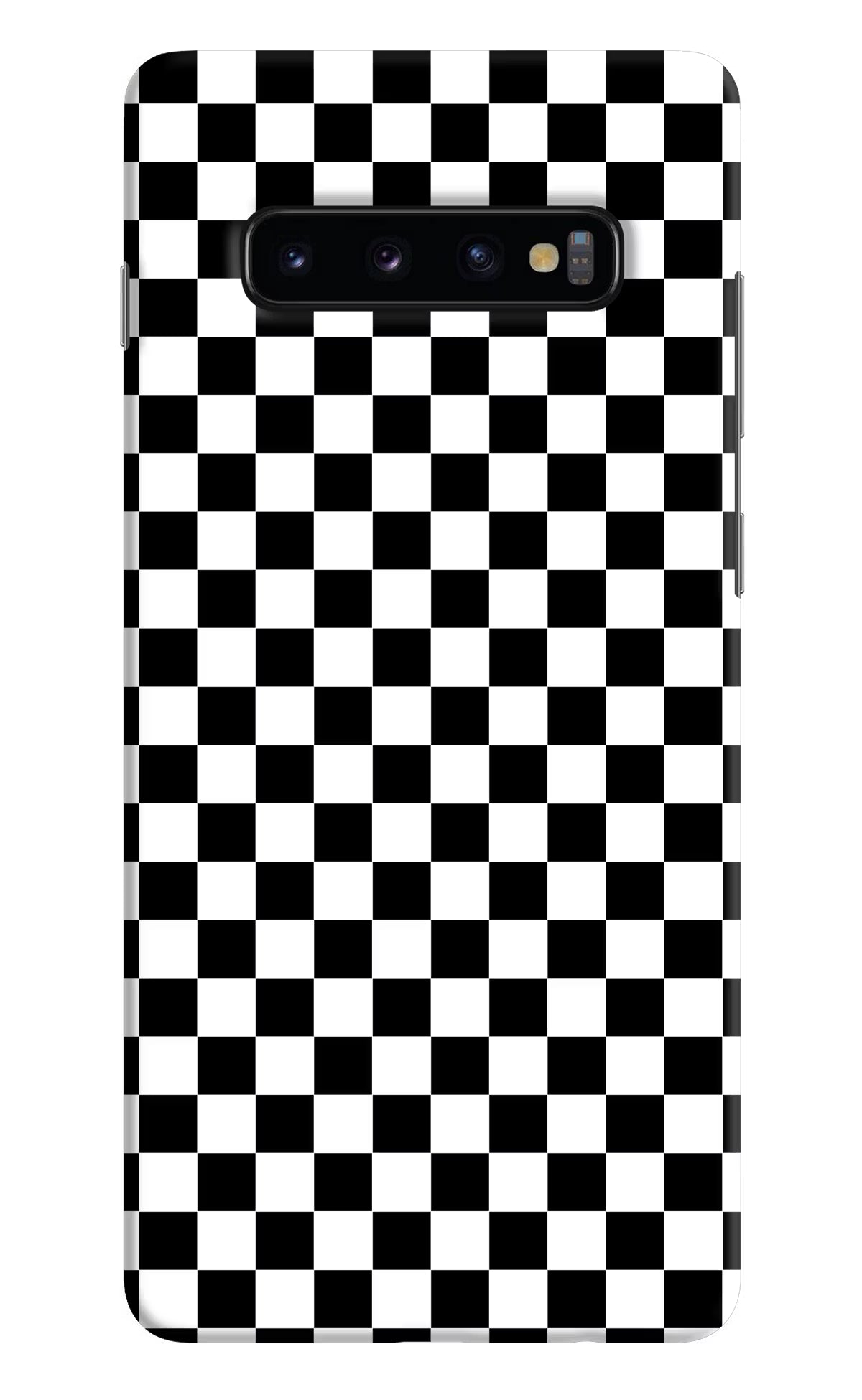 Chess Board Samsung S10 Plus Hard Case Back Cover by Casekaro