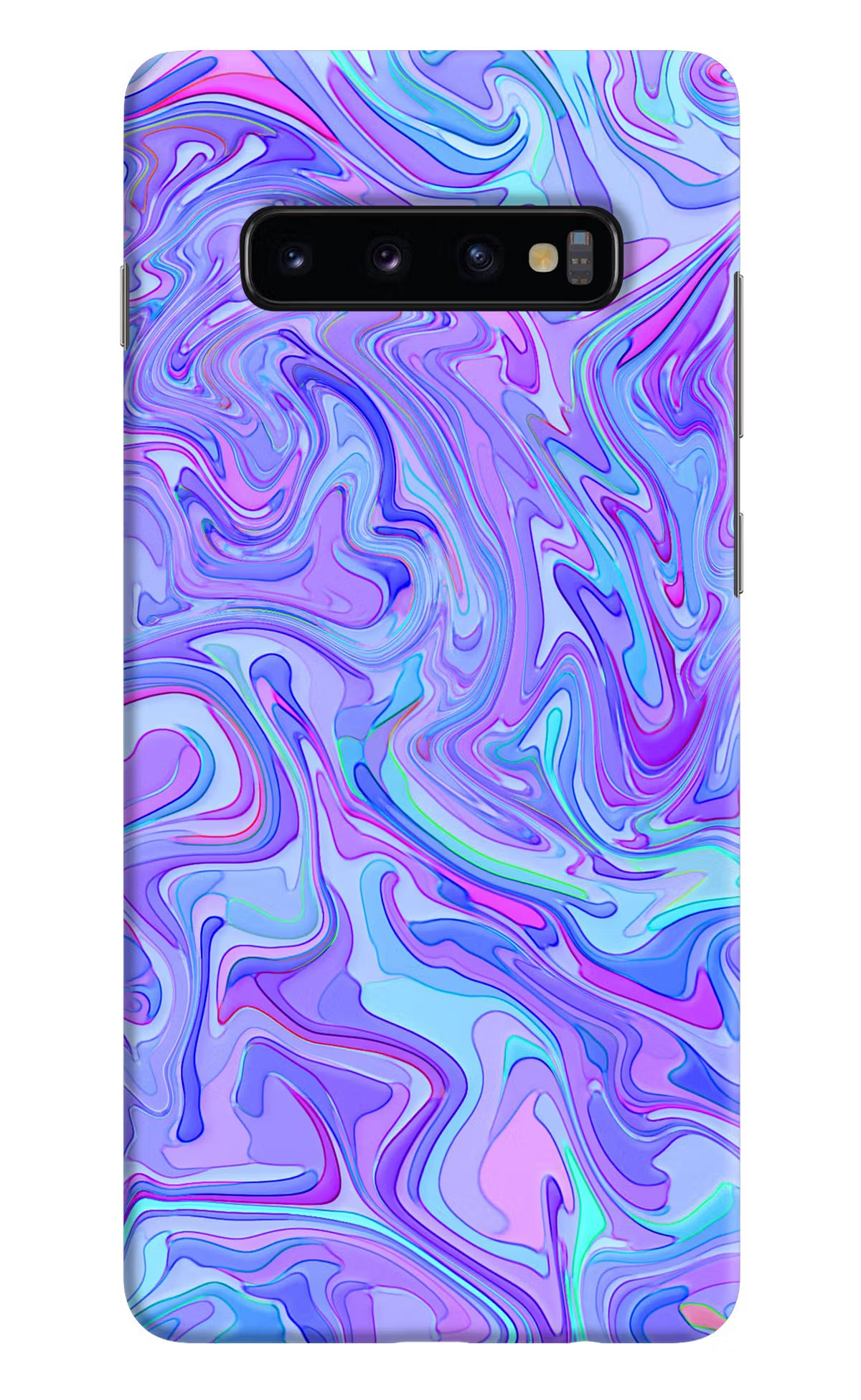 Glitter Samsung S10 Plus Hard Case Back Cover by Casekaro