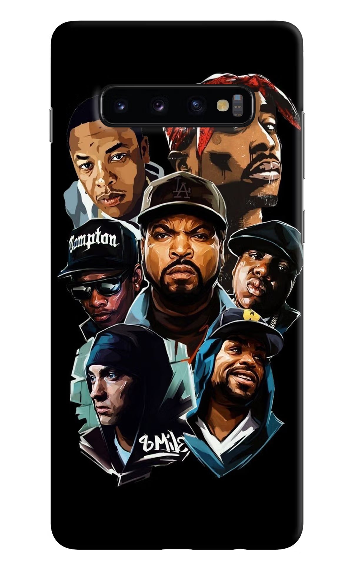 Rappers Samsung S10 Plus Hard Case Back Cover by Casekaro