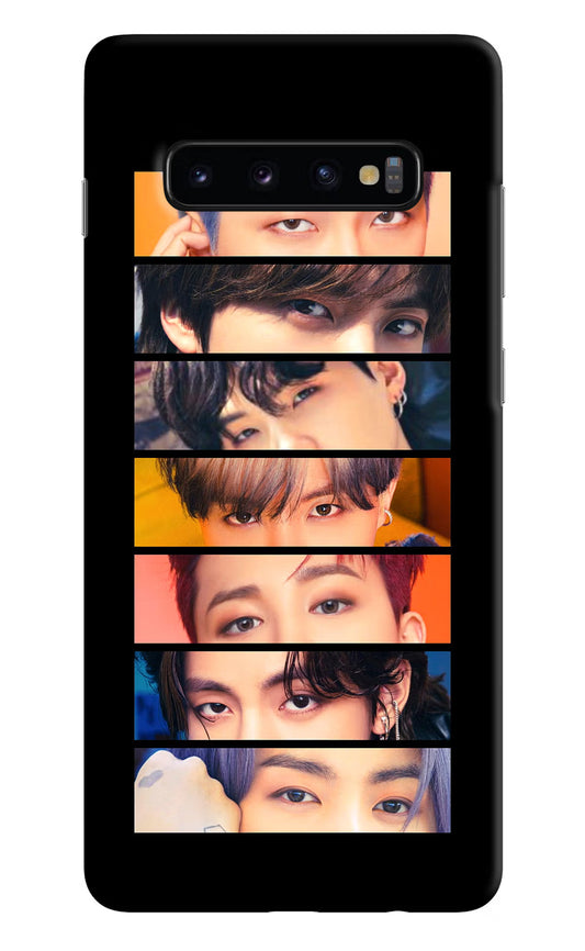 BTS Eyes Samsung S10 Plus Hard Case Back Cover by Casekaro