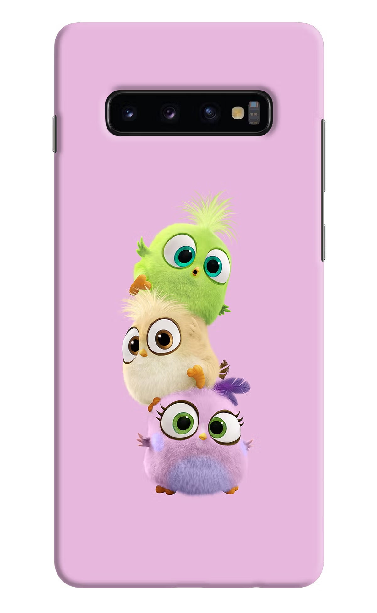 Cute Little Birds Samsung S10 Plus Hard Case Back Cover by Casekaro