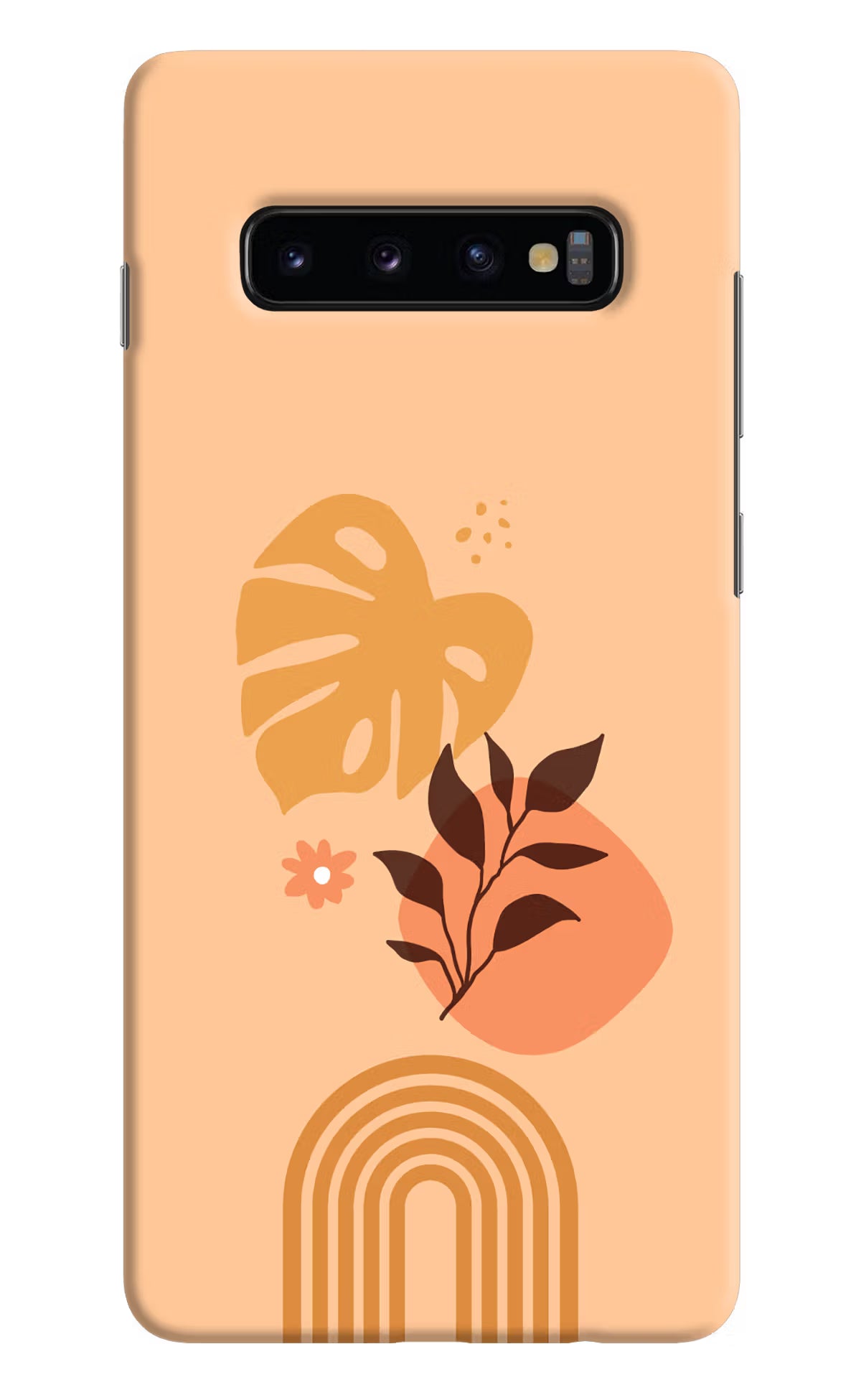 Bohemian Art Samsung S10 Plus Hard Case Back Cover by Casekaro