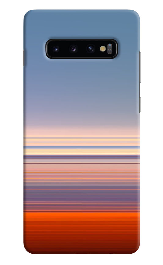 Morning Colors Samsung S10 Plus Hard Case Back Cover by Casekaro