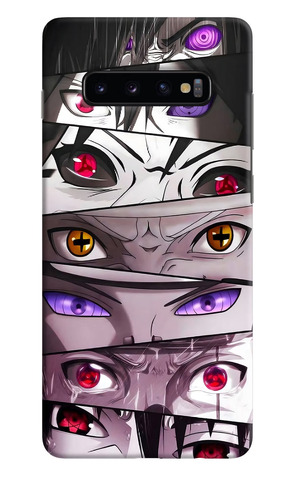 Naruto Anime Samsung S10 Plus Hard Case Back Cover by Casekaro